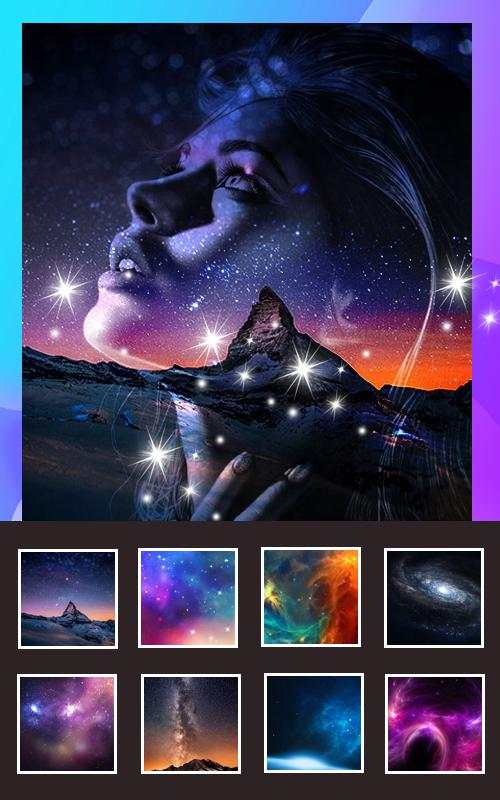 Galaxy Overlay Blender Effects screenshot 1