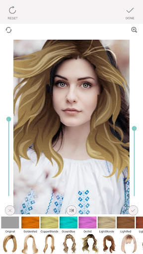 Girls Hair Changer 3 تصوير الشاشة