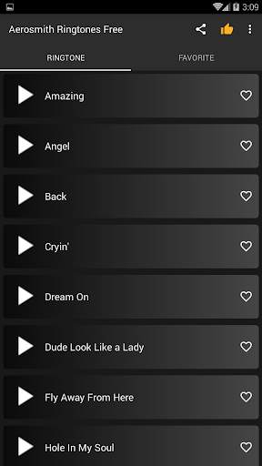Aerosmith Ringtones free screenshot 2