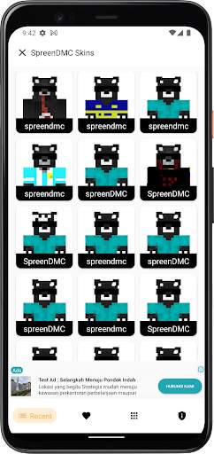 SpreenDMC Skins for Minecraft screenshot 5
