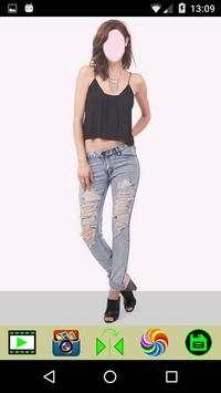 Girls Jeans FaceApp screenshot 11