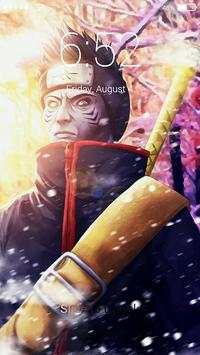 Narut Sharingan Lock Screen Clan screenshot 1