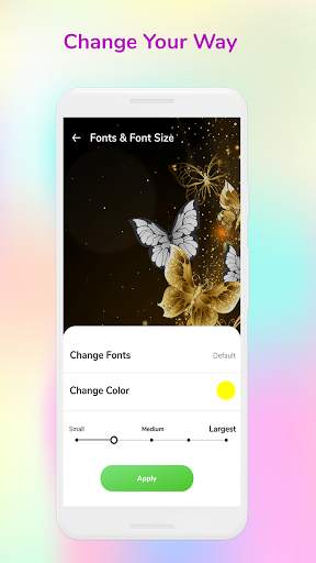 Color SMS - New Messenger & Change Message screenshot 5
