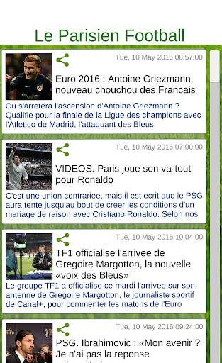 Foot News screenshot 7