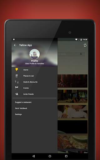 Yellow App : Restaurants App screenshot 10