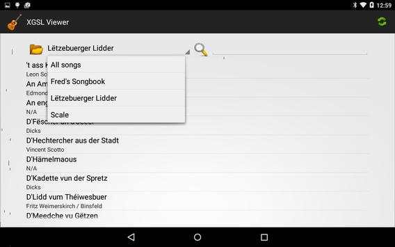 Songbook screenshot 3