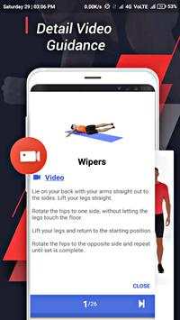 Six Pack Abs in 30 Days - 6 Pack Abs Home Workout screenshot 2