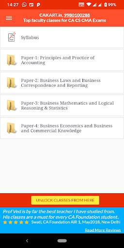 CA Foundation screenshot 4