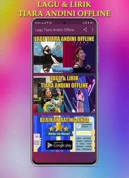 Lagu & Lirik Tiara Andini Offline screenshot 2