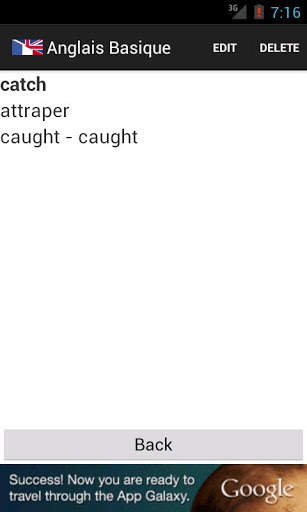 Anglais Basique скриншот 2