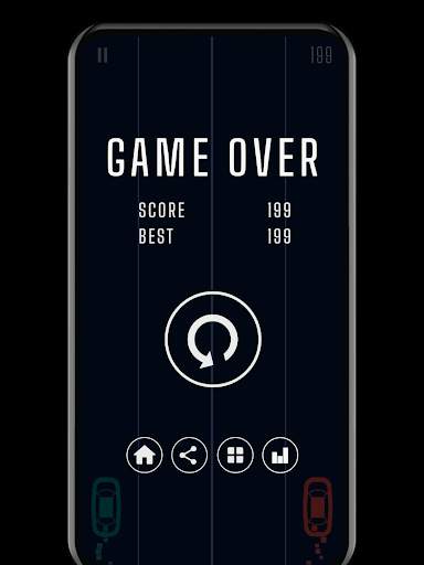 2 Cars : Clash of two racing cars with one brain screenshot 5