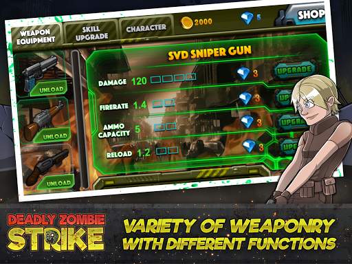 Deadly Zombie Strike screenshot 2