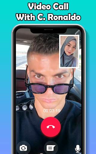 Fake Call Ronaldo Simulator screenshot 5