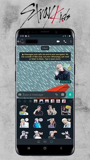 STRAY KIDS WAStickerApps KPOP Idol for Whatsapp screenshot 1