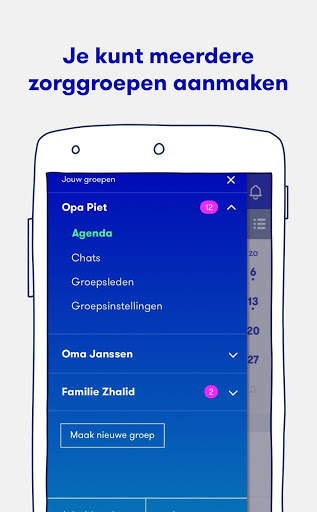 Fello – gratis familie agenda voor mantelzorgers screenshot 8