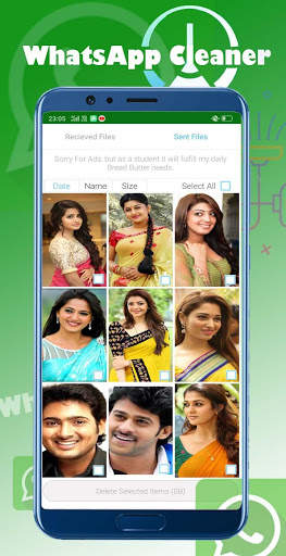 App Cleaner for WhatsApp Files screenshot 3