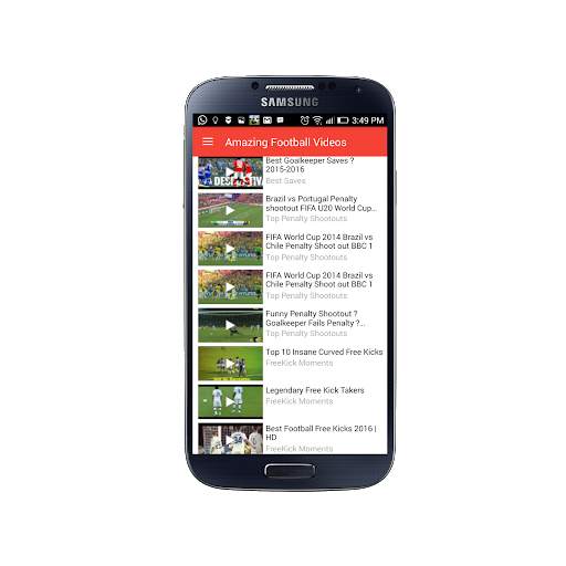 Amazing Football Videos screenshot 2