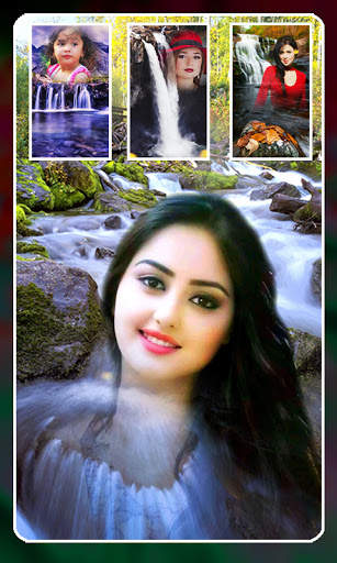 Waterfall Photo Blender -Mixer screenshot 1