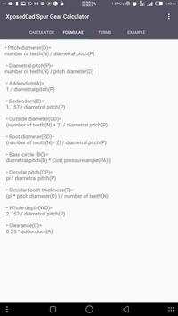Spur Gear Calculator 3 تصوير الشاشة