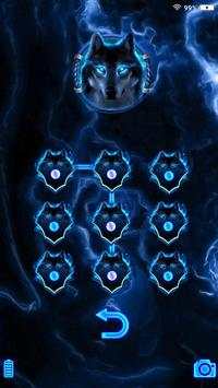 3D Thunder Wolf Lockscreen Theme screenshot 5