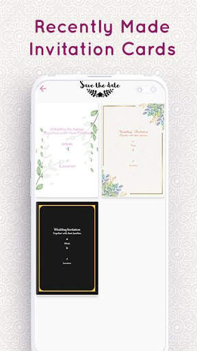 Wedding Card Maker(Save the date) screenshot 8