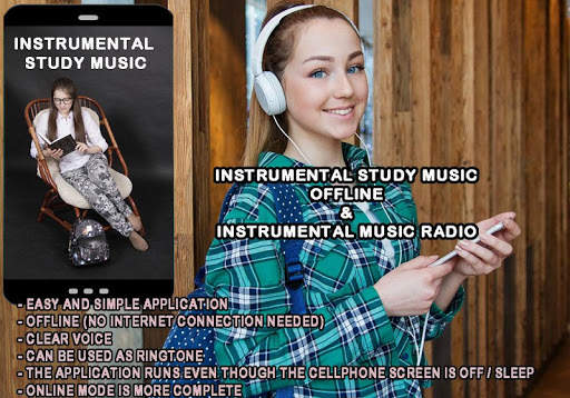Instrumental Study Music Offline screenshot 1