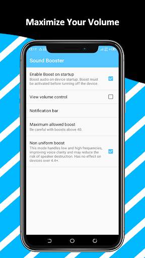 Loud Volume Booster For Android screenshot 2