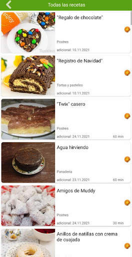 Recetas de chocolate screenshot 3