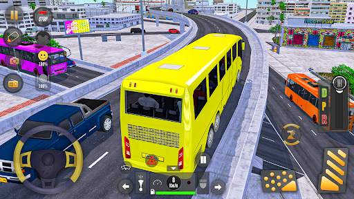 Real Bus Simulator 3d Bus Game screenshot 2