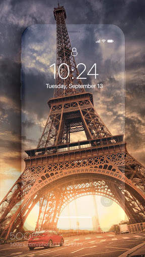 Paris Wallpaper - Eiffel Tower screenshot 1