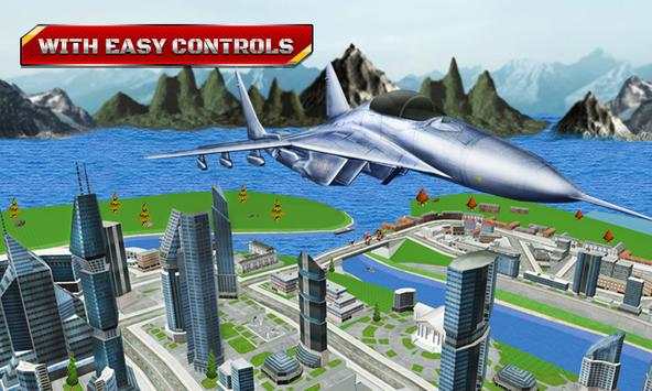 Jetfighter vs Alien Robots War screenshot 4