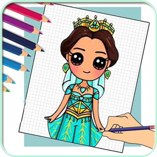 How To Draw Princess icon