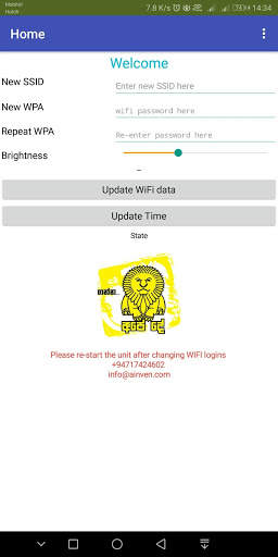 Online WIFI base clock screenshot 1