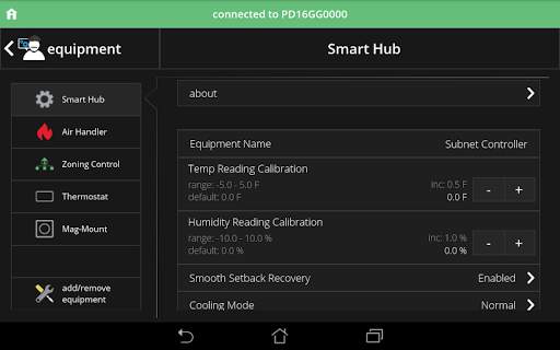 iComfort Mobile Setup screenshot 11