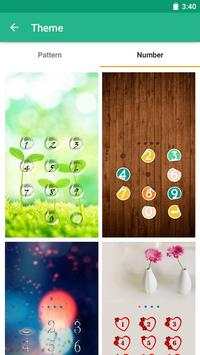 Green Applock Theme Shoots screenshot 6