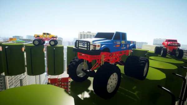 Monster Truck BigFoot Car Driving Games screenshot 2
