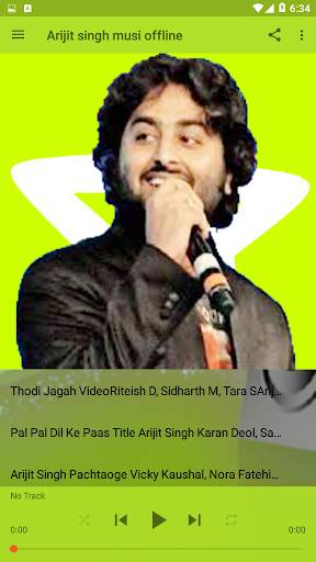 Arijit singh - thodi jagah offline screenshot 2