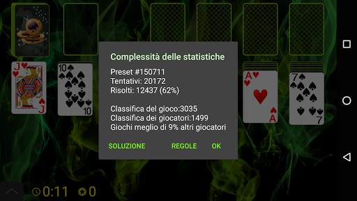 Solitario screenshot 7