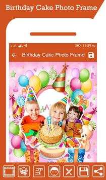 Name Photo on Birthday Cake screenshot 1