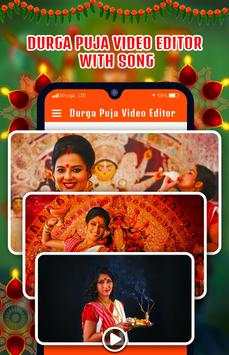 Durga Puja Video Editor With Song screenshot 1