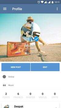 LM Social Network screenshot 1