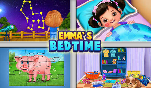Emma's Bed Time DayCare Activities Game screenshot 1