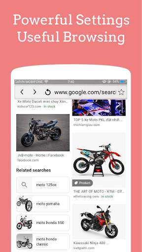 x Fast Browser: Light & Super Fast - x Browser pro screenshot 6
