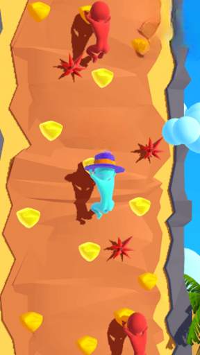 Idle Rock Climb Race screenshot 1