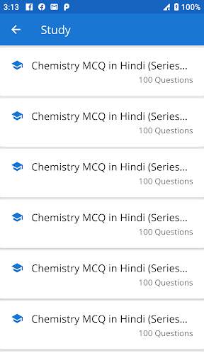 Chemistry Quiz App Offline in Hindi mcq Games screenshot 2