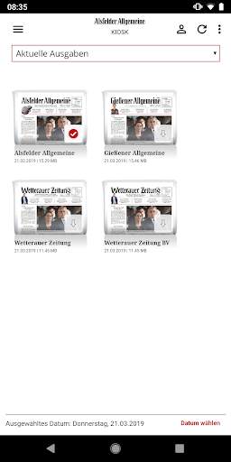 AAZ ePaper screenshot 2