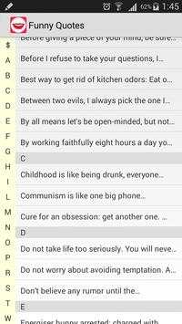 Funny Quotes screenshot 1