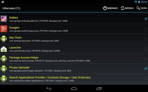 Hibernate screenshot 9