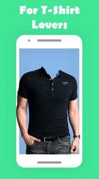 Man T-Shirt Photo Suit screenshot 5
