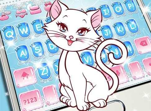 Cute Kitty Keyboard स्क्रीनशॉट 5